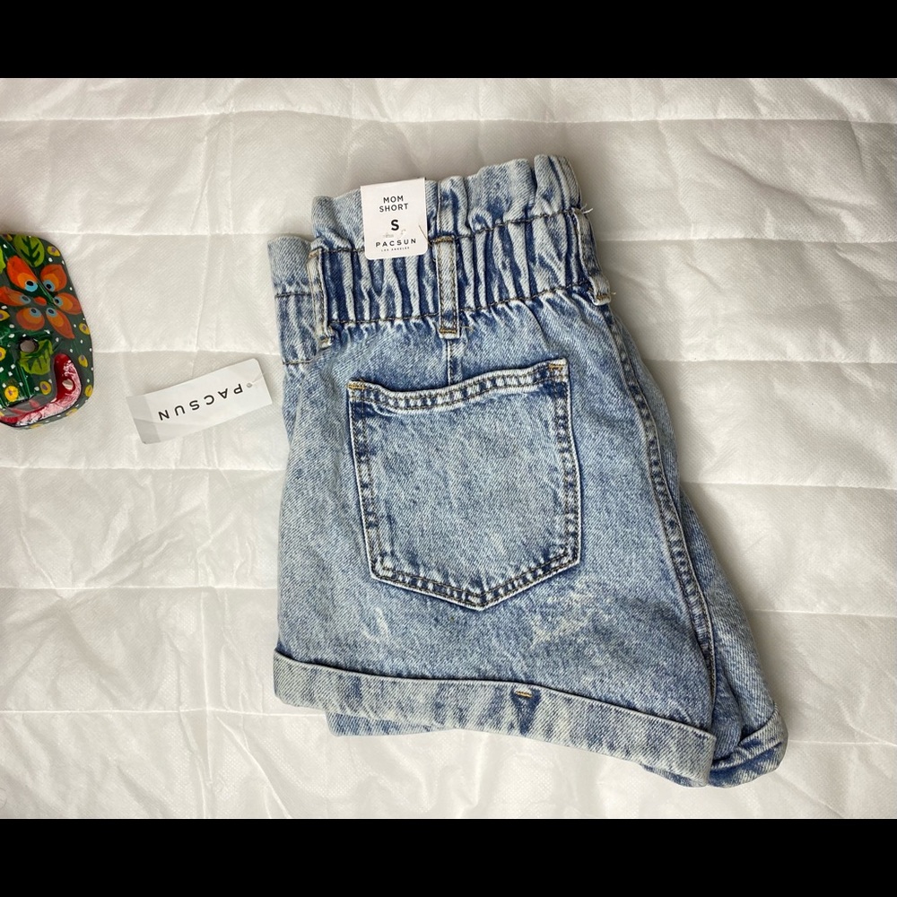 Washed shorts
